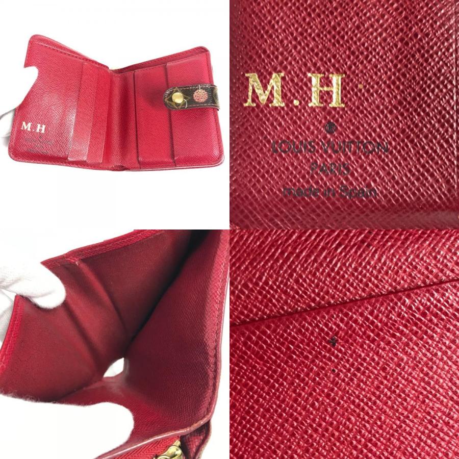 LOUIS VUITTON ルイヴィトン  M95005  コンパクトジップ コンパクトウォレット モノグラムチェリー 村上隆 サクランボ 2つ折り財布【中古】 | LOUIS VUITTON | 07