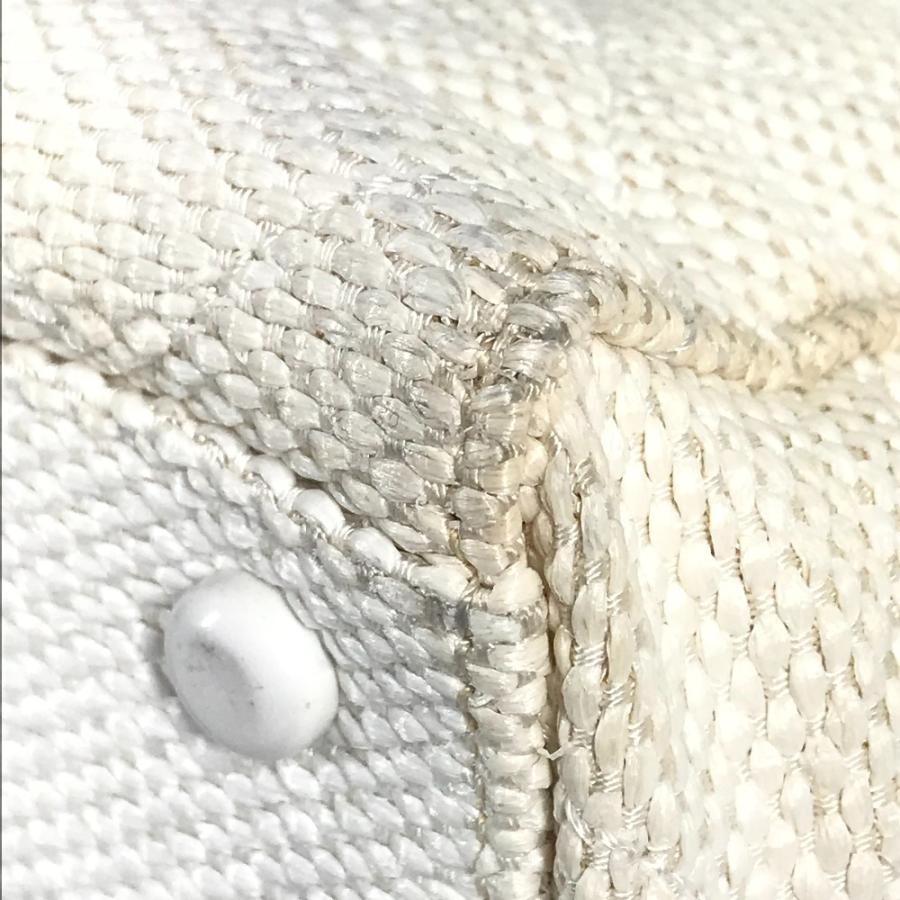 CHANEL シャネル ロゴ マトラッセ キルティング 肩掛け トートバッグ Wチェーン 携帯ポーチ付き ショルダーバッグ ホワイト 【中古】 | CHANEL | 06