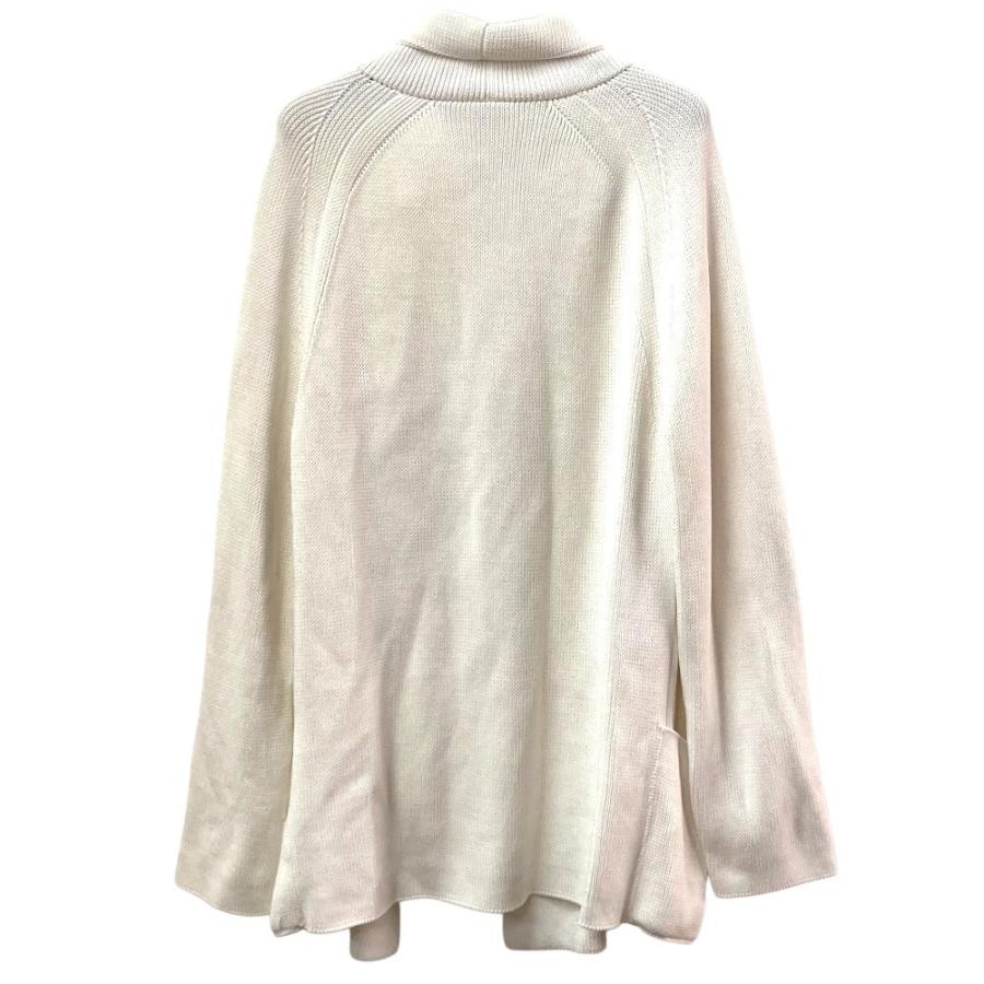 美品 HERMES エルメス アウター コート ニットコート 長袖 アパレル ボタン カーディガン ホワイト レディース【中古】 | HERMES | 01