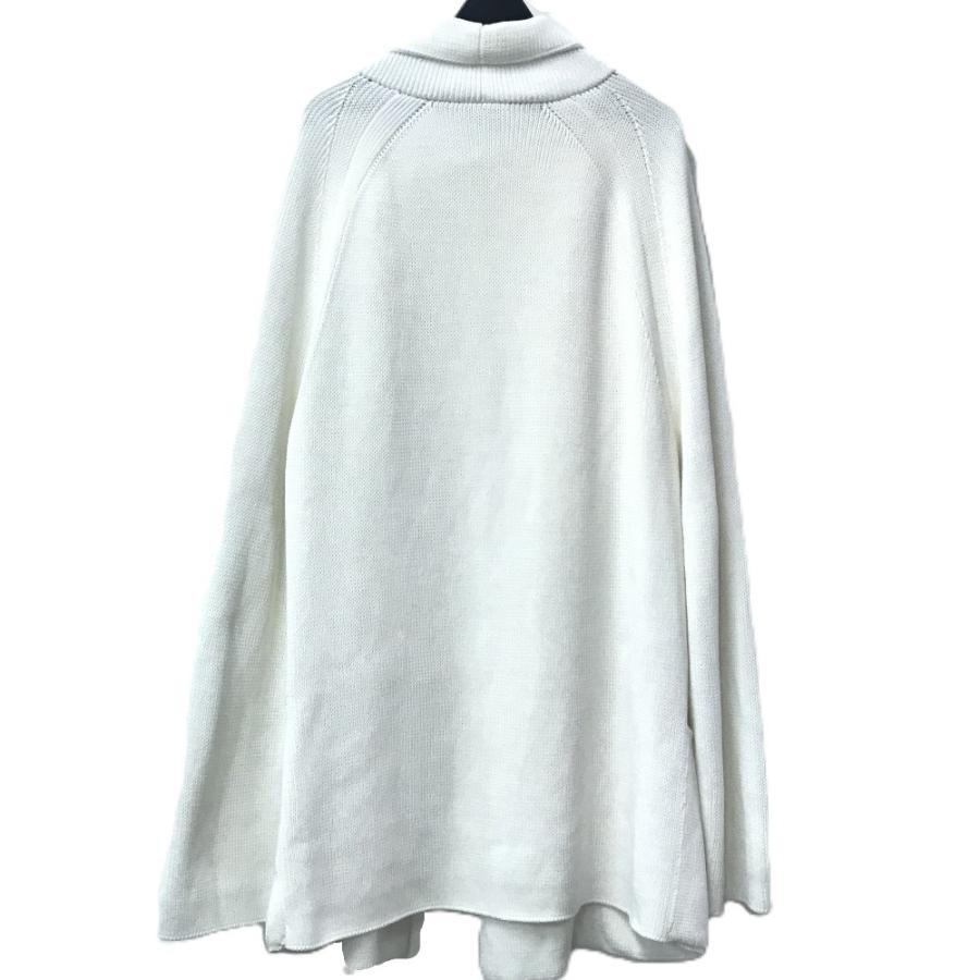 美品 HERMES エルメス アウター コート ニットコート 長袖 アパレル ボタン カーディガン ホワイト レディース【中古】 | HERMES | 02