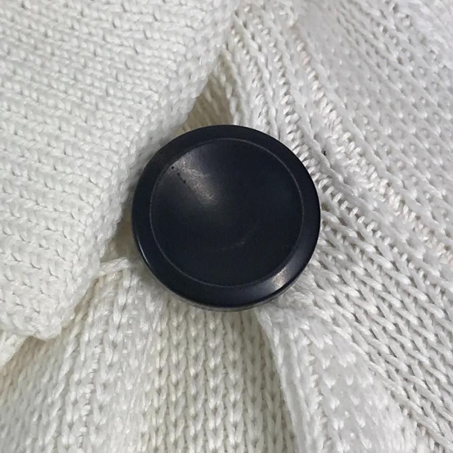 美品 HERMES エルメス アウター コート ニットコート 長袖 アパレル ボタン カーディガン ホワイト レディース【中古】 | HERMES | 05