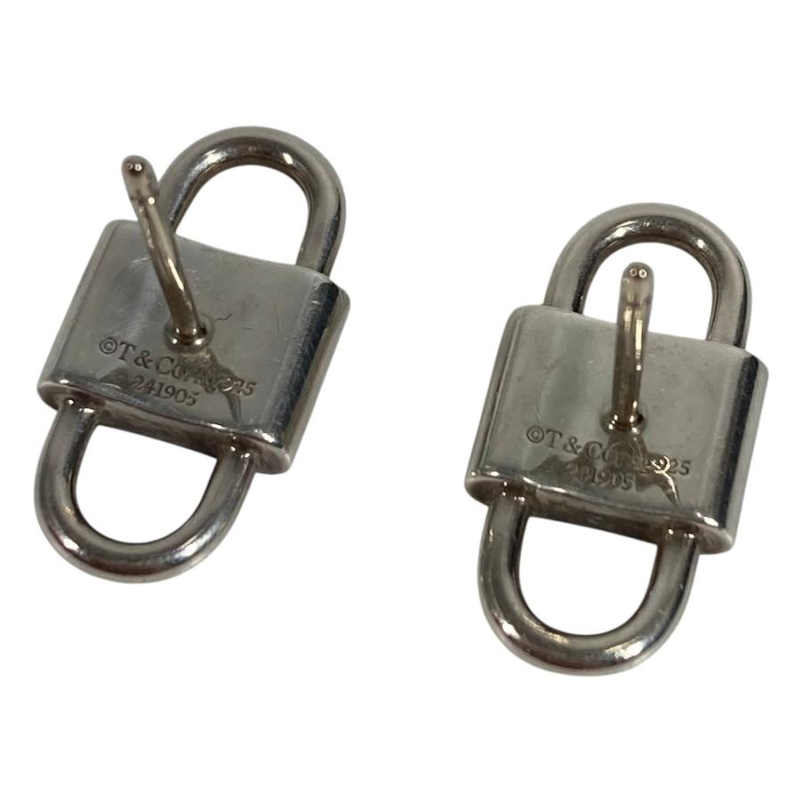 TIFFANY&Co. ティファニー 1837スモール ダブル ロック 鍵 革紐 レザー アクセサリー ピアス シルバー ユニセックス【中古】 | TIFFANY&Co. | 04