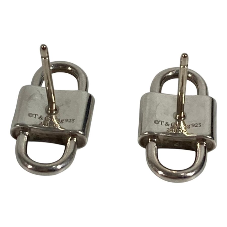 TIFFANY&Co. ティファニー 1837スモール ダブル ロック 鍵 革紐 レザー アクセサリー ピアス シルバー ユニセックス【中古】 | TIFFANY&Co. | 05