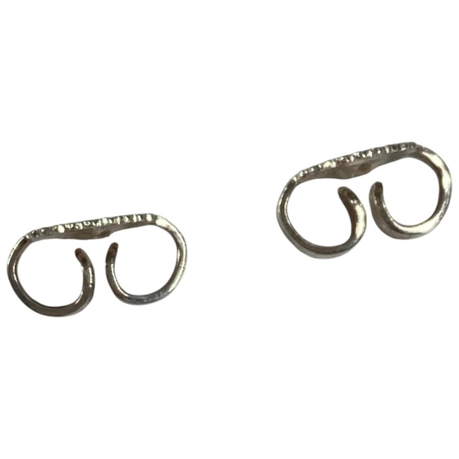 TIFFANY&Co. ティファニー 1837スモール ダブル ロック 鍵 革紐 レザー アクセサリー ピアス シルバー ユニセックス【中古】 | TIFFANY&Co. | 07