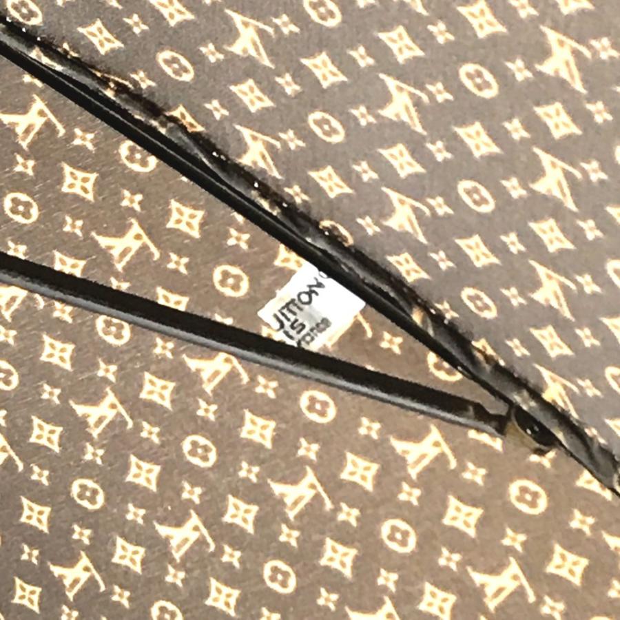 LOUIS VUITTON ルイヴィトン ヴィンテージ アンブレラ 長傘 雑貨 インテリア モノグラム 傘 ブラウン ユニセックス【中古】 | LOUIS VUITTON | 04