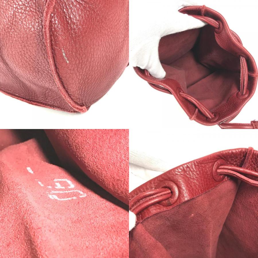 BOTTEGA VENETA ボッテガヴェネタ ボトルバッグ ワインボトル ハンドバッグ レッド ユニセックス【中古】 |  | 08