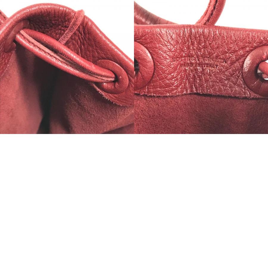 BOTTEGA VENETA ボッテガヴェネタ ボトルバッグ ワインボトル ハンドバッグ レッド ユニセックス【中古】 |  | 09