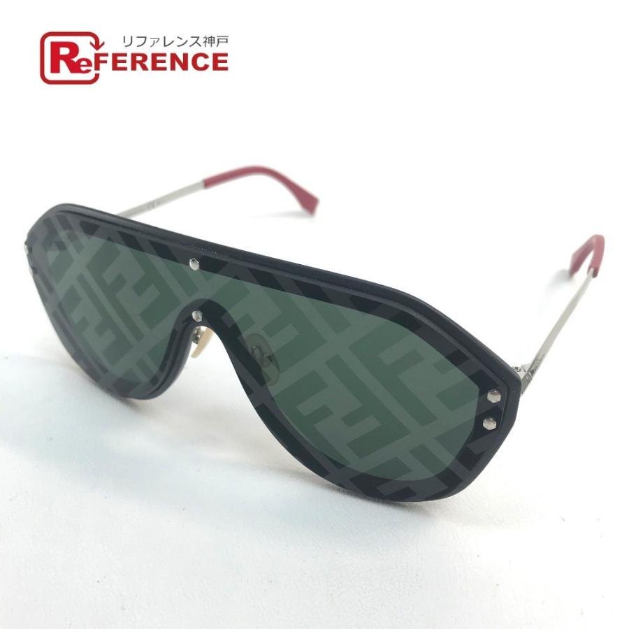 Fendi フェンディ Ff M0039 ファビュラス Ff柄 サングラス ブラック ユニセックス 中古 Mo 1003 9 リファレンス コレクション 通販 Yahoo ショッピング