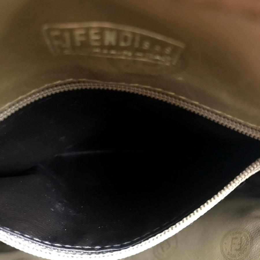 FENDI フェンディ ズッカ FF柄 ロゴ カバン ポシェット 斜め掛け ヴィンテージ ショルダーバッグ ベージュ×ブラウン レディース【中古】 | FENDI | 11