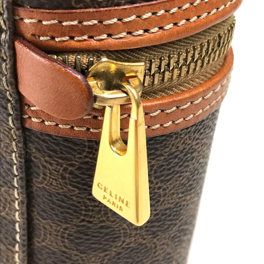 CELINE セリーヌ マカダム メイクポーチ 化粧ポーチ