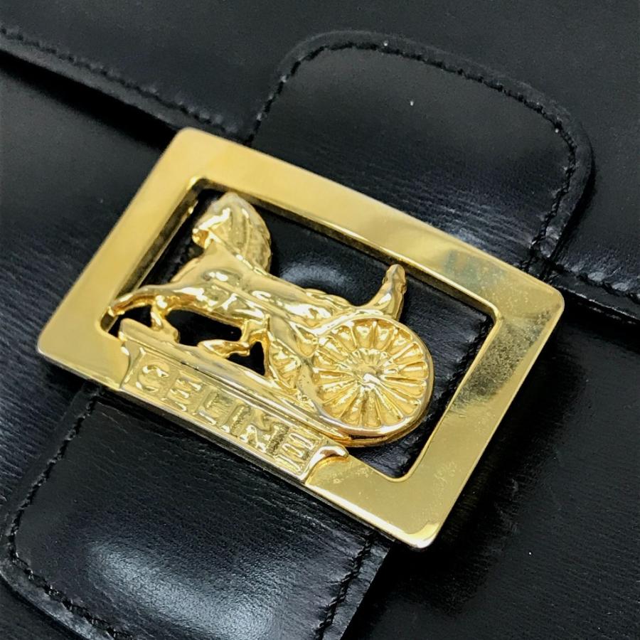 超美品！レア！！セリーヌ ヴィンテージ ゴールド チェーン ショルダー バッグ 中古・古着通販】CELINE (セリーヌ) 2WAYチェーンショルダーバッグ