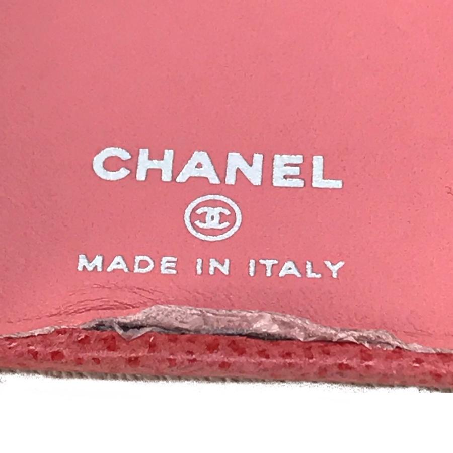 CHANEL シャネル CC ココマーク マトラッセ iPhone 11 スマートフォンケース レザー ピンク レディース【中古】 | CHANEL | 06