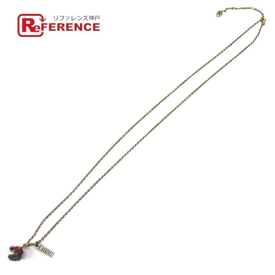 Christian Dior クリスチャンディオール J'ADIOR BEE(ビー) ボール ロングネックレス 七宝焼き/メタル | 