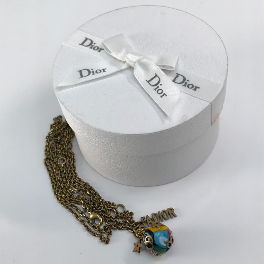 Christian Dior クリスチャンディオール J'ADIOR BEE(ビー) ボール ロングネックレス 七宝焼き/メタル |  | 11