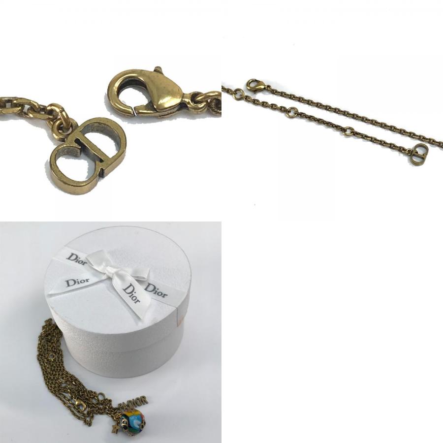 Christian Dior クリスチャンディオール J'ADIOR BEE(ビー) ボール ロングネックレス 七宝焼き/メタル |  | 09