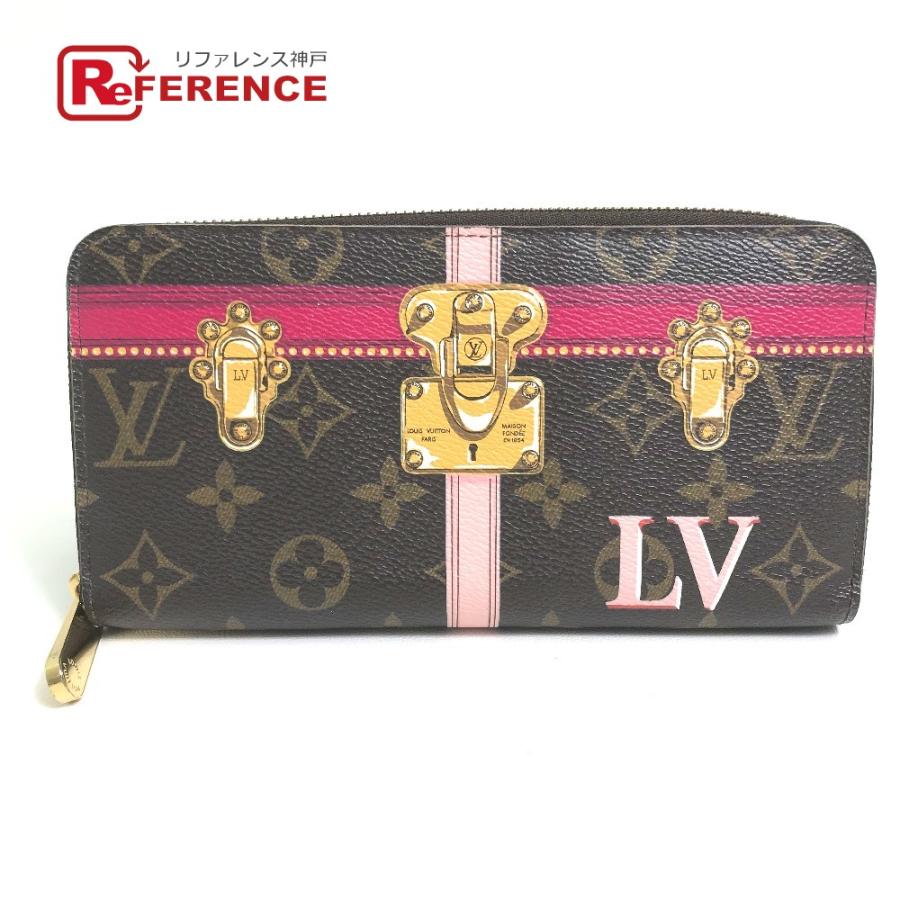 ルイヴィトン サマートランクモノグラムジッピーウオレットM62616【美品】 LOUIS VUITTON ルイヴィトン M62616 モノグラム サマートランク