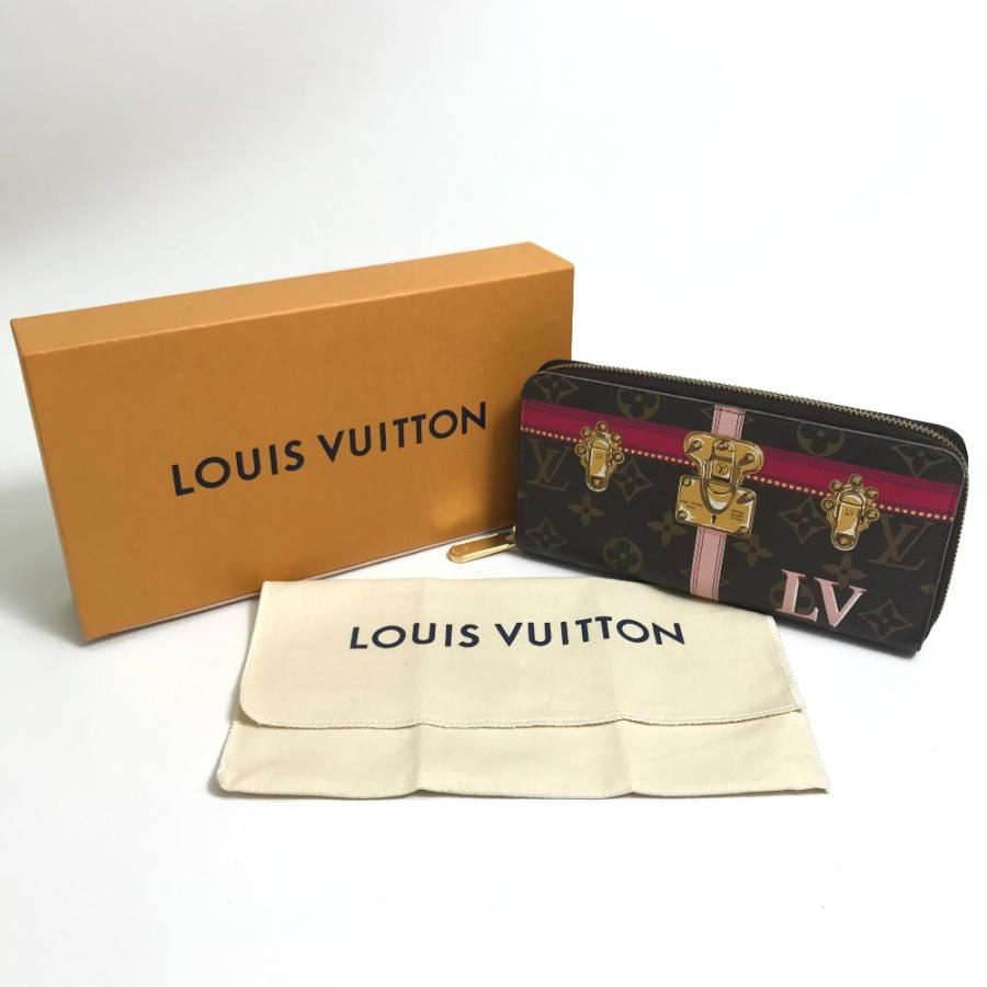 ルイヴィトン サマートランクモノグラムジッピーウオレットM62616【美品】 LOUIS VUITTON ルイヴィトン M62616 モノグラム サマートランク