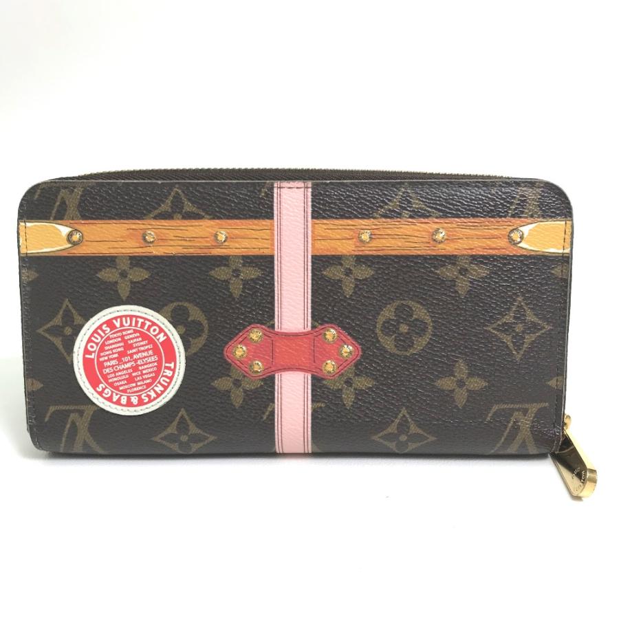ルイヴィトン サマートランクモノグラムジッピーウオレットM62616【美品】 LOUIS VUITTON（ルイ・ヴィトン） M62616 モノグラム サマートランク