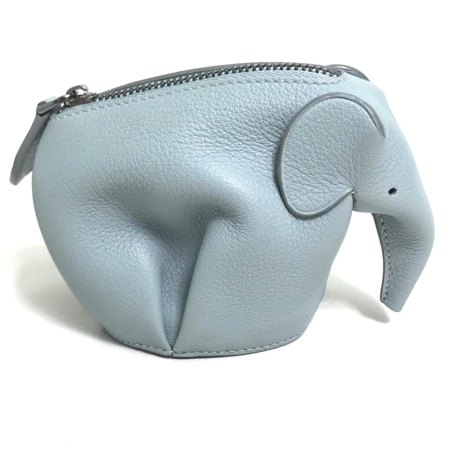 LOEWE ロエベ アニマルコレクション ミニポーチ 象 エレファント 小銭