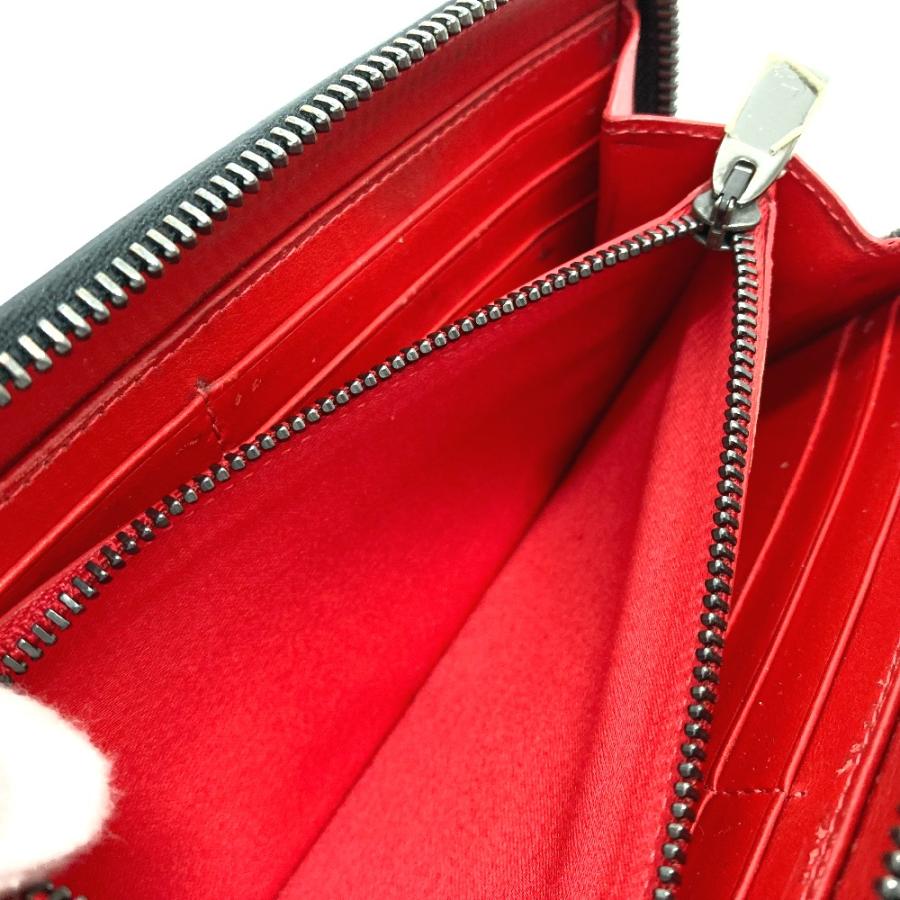 クリスチャンルブタン マカロン パネトーネ 三つ折り財布 レザー