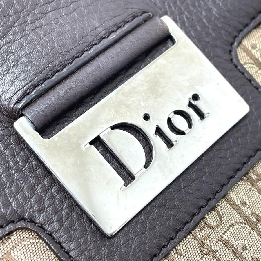 Dior ディオール トロッター ヴィンテージ ハンドバッグ キャンバス/レザー ブラウン レディース【中古】 :MO-220618-15:リファレンス コレクション 通販 (ディオール)Dior ヴィンテージ トロッター トートバッグ ハンドバッグ キャンバス レザー レディース 中古