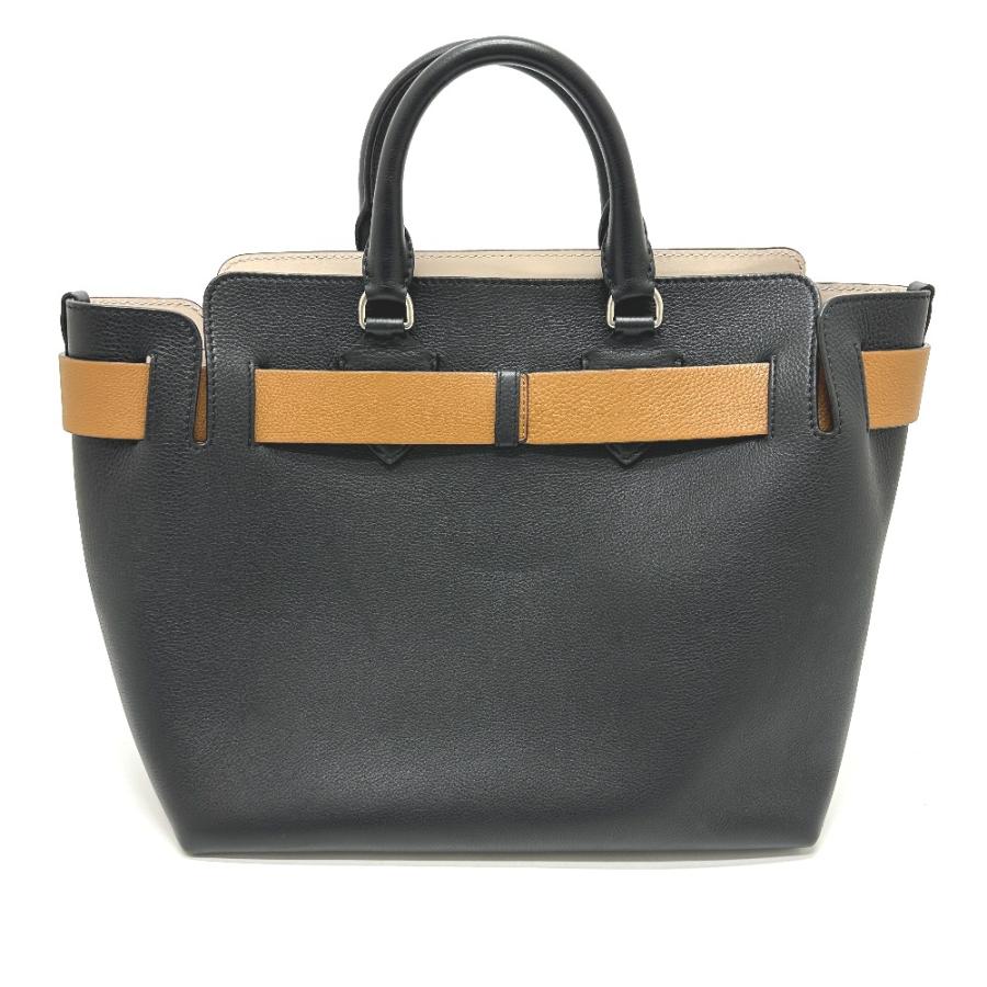BURBERRY バーバリー 4078576 ベルトバッグ カバン ハンドバッグ レザー ブラック レディース【中古】美品 | BURBERRY | 01