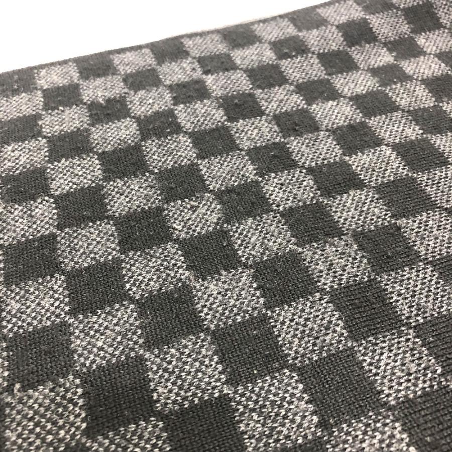 LOUIS VUITTON ルイヴィトン 401910 ダミエグラフィット エシャルププティ ストール マフラー ウール ブラック メンズ【中古】 | LOUIS VUITTON | 06