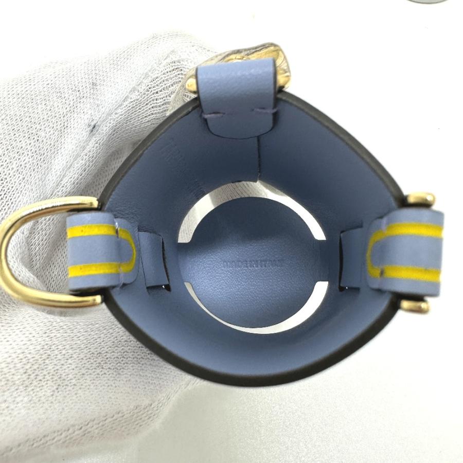 FENDI フェンディ 7AR982 ロゴ ディスペンサーホルダー スプレー 香水 レザー パープル系 レディース【中古】未使用 | FENDI | 05