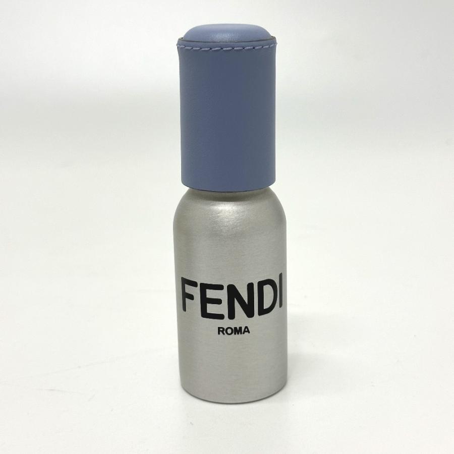 FENDI フェンディ 7AR982 ロゴ ディスペンサーホルダー スプレー 香水 レザー パープル系 レディース【中古】未使用 | FENDI | 06