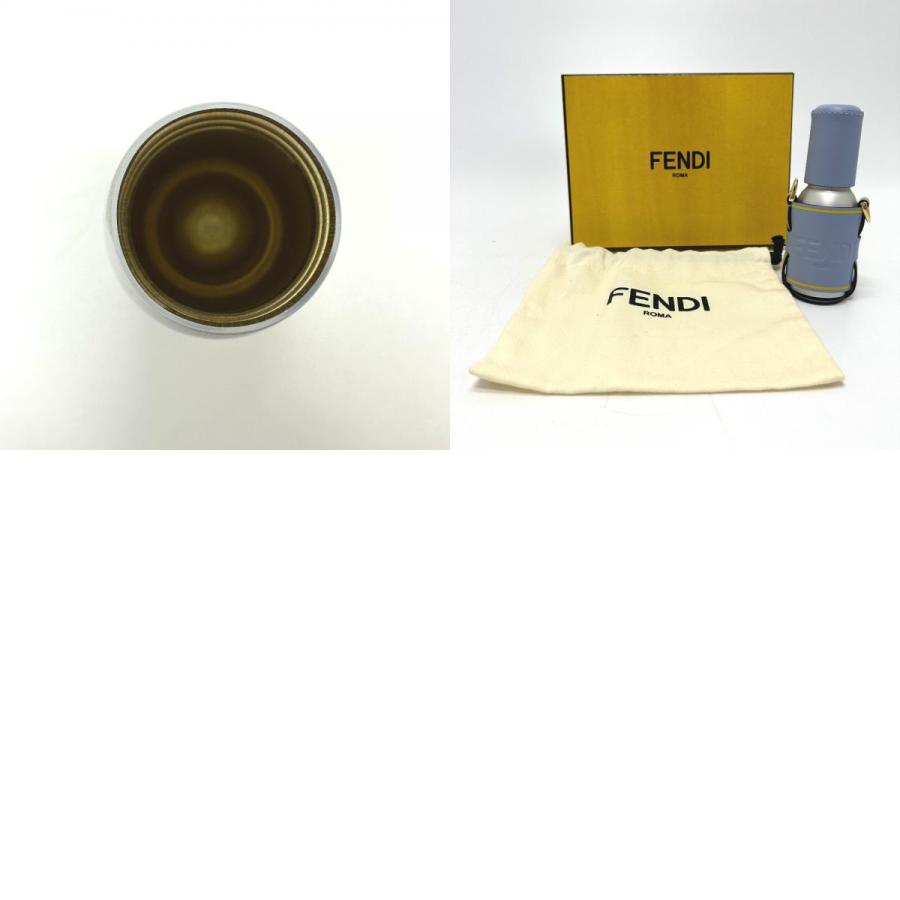 FENDI フェンディ 7AR982 ロゴ ディスペンサーホルダー スプレー 香水 レザー パープル系 レディース【中古】未使用 | FENDI | 09