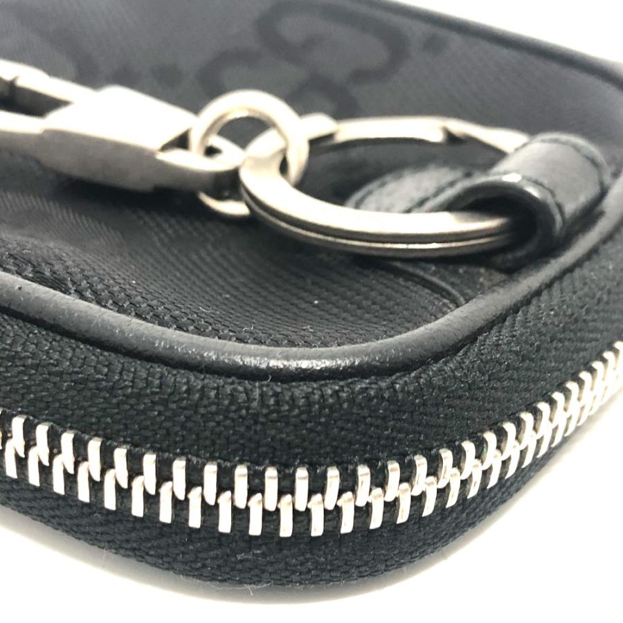 GUCCI グッチ 645060 GG オフザグリッド 財布 コインケース GGキャンバス ブラック メンズ【中古】 | GUCCI | 07