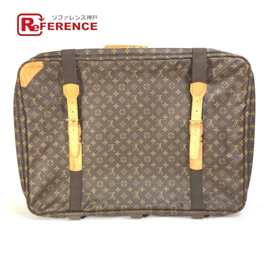 LOUIS VUITTON ルイヴィトン M23354 サテライト 60 トラベルバッグ ハンドバッグ インテリア 旅行バッグ モノグラム トランク【中古】 | LOUIS VUITTON
