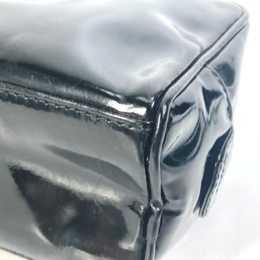 CHANEL シャネル メイクポーチ 化粧ポーチ CC ココマーク ポーチ ブラック レディース【中古】 | CHANEL | 06