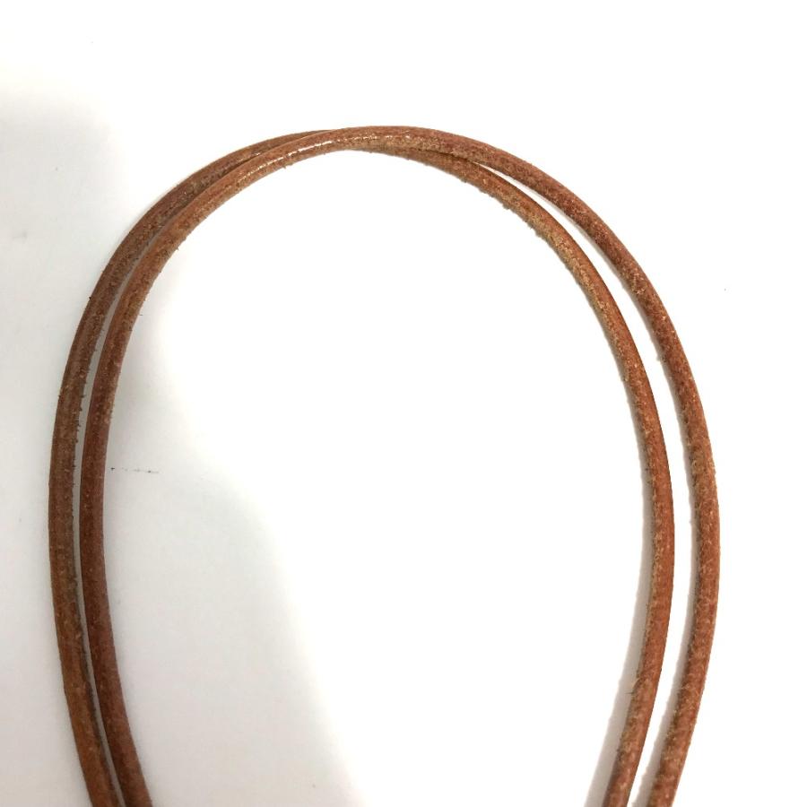 HERMES エルメス バンブー ホルダー ホルターネックレス アクセサリー チョーカー ブラウン レディース【中古】 | HERMES | 01