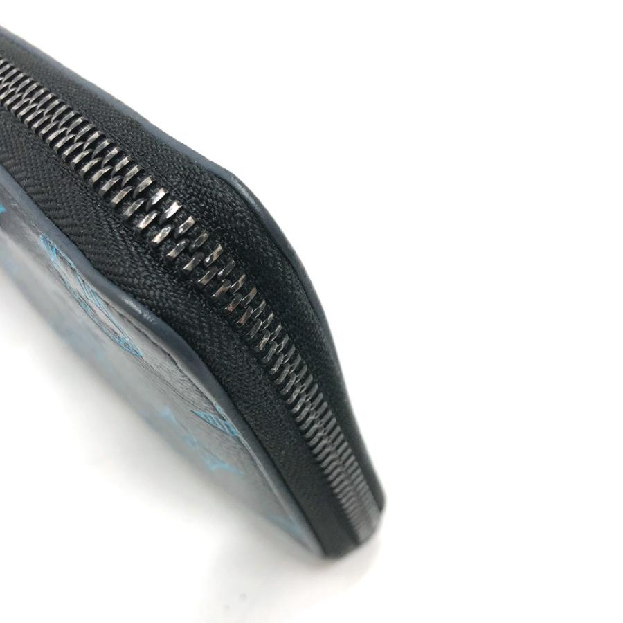 LOUIS VUITTON ルイヴィトン M82322 ジッピーウォレット ヴェルティカル モノグラムシャドウ 長財布 ネイビー メンズ【中古】 | LOUIS VUITTON | 06