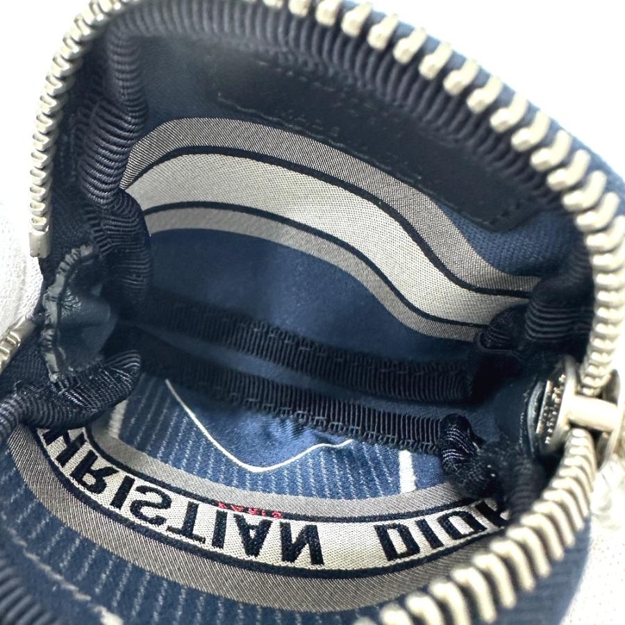 未使用 Dior ディオール デタッチャブル ディオールトラベル  ロゴ コインケース ネイビー メンズ【中古】 |  | 05