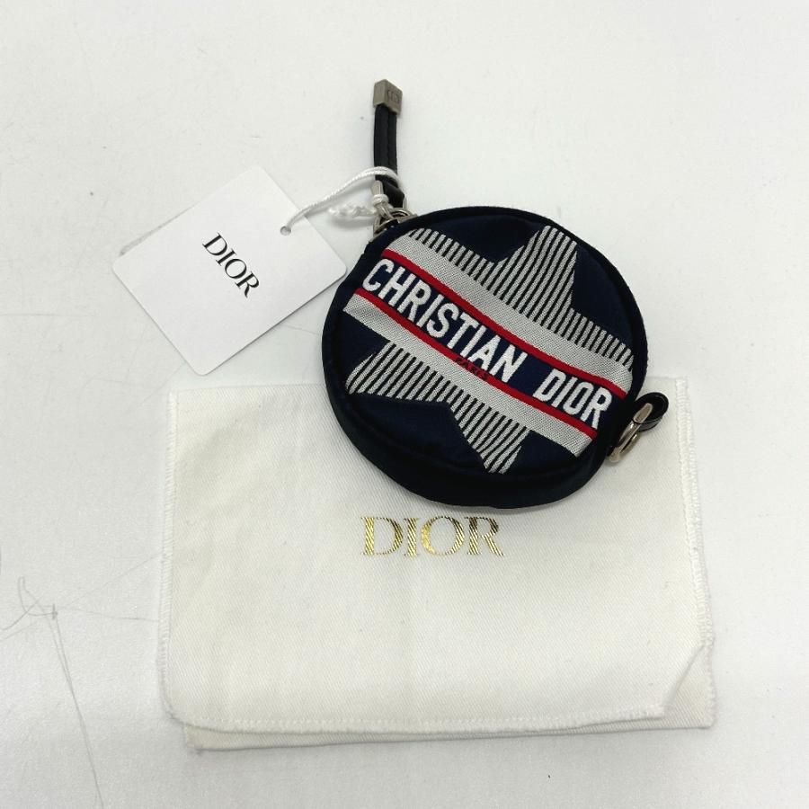 未使用 Dior ディオール デタッチャブル ディオールトラベル  ロゴ コインケース ネイビー メンズ【中古】 |  | 07