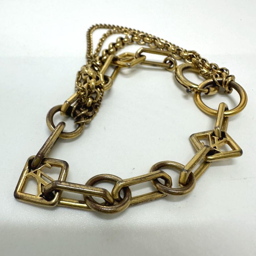 LOUIS VUITTON ルイヴィトン M65362 ブラスレ シェーヌ ベガス チェーン ブレスレット ゴールド レディース【中古】 | LOUIS VUITTON | 03