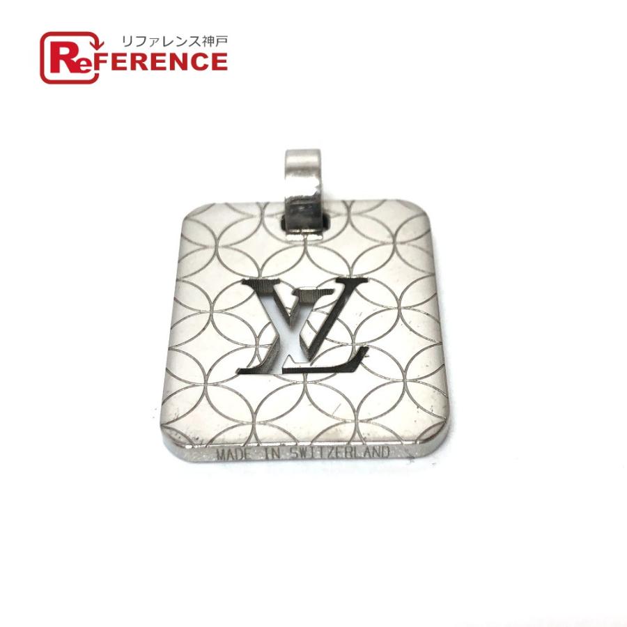 LOUIS VUITTON ルイヴィトン LV パンダンティフ・シャンゼリゼPM アクセサリー チェーン ペンダントトップ シルバー メンズ【中古】 | LOUIS VUITTON