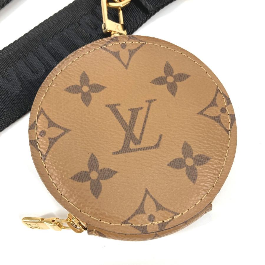 LOUIS VUITTON ルイヴィトン J02522 コインケース付き （幅4CM） 財布 小銭入れ モノグラムリバース ショルダーストラップ【中古】｜reference｜06