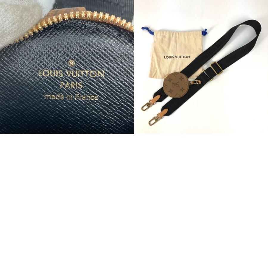 LOUIS VUITTON ルイヴィトン J02522 コインケース付き （幅4CM） 財布 小銭入れ モノグラムリバース ショルダーストラップ【中古】｜reference｜10