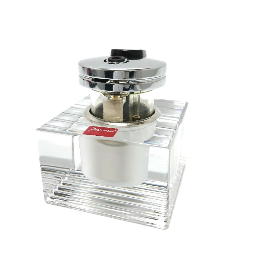 Baccarat バカラ 卓上ライター ガス シガーライター ハバナ ライター クリア メンズ【中古】 | バカラ | 03