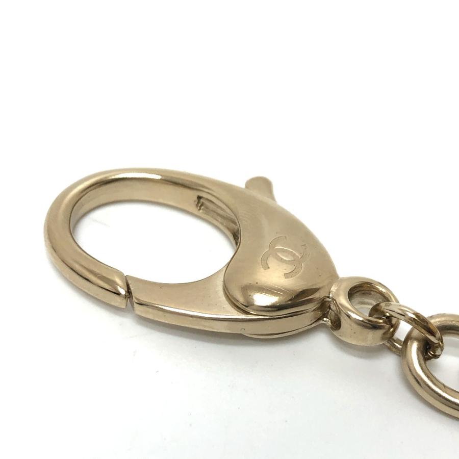 美品 CHANEL シャネル チェーン CC ココマーク キーホルダー ブラック レディース【中古】 | CHANEL | 03