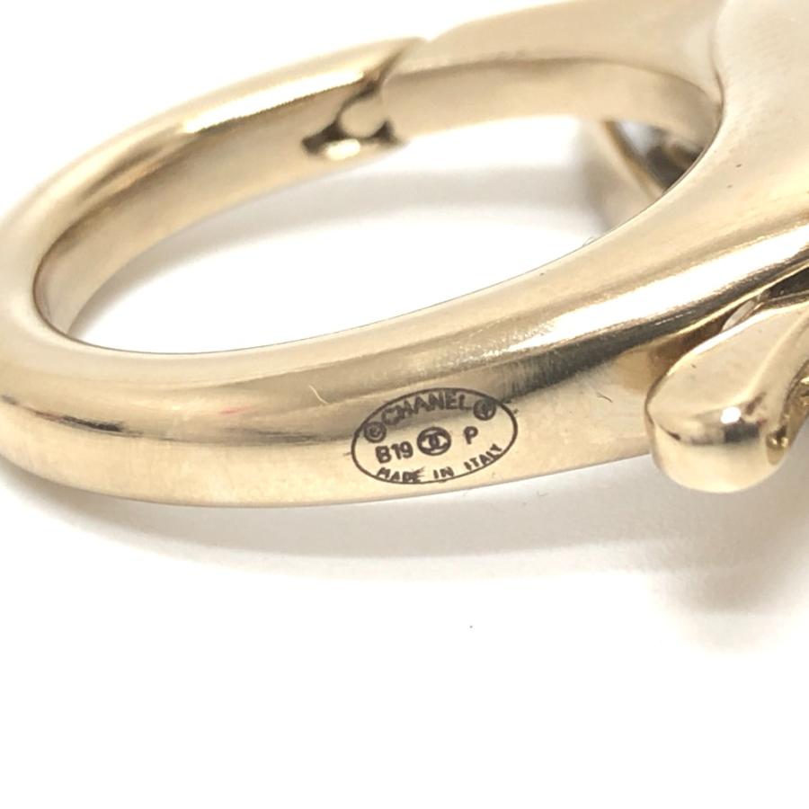 美品 CHANEL シャネル チェーン CC ココマーク キーホルダー ブラック レディース【中古】 | CHANEL | 04