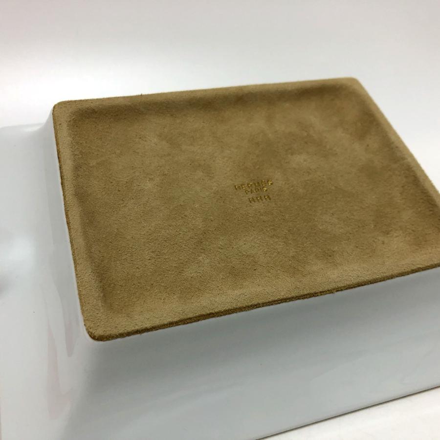 新品同様 HERMES エルメス LES JARDINS DARMENIE アッシュトレイ  灰皿 マルチカラー ユニセックス【中古】 | HERMES | 06