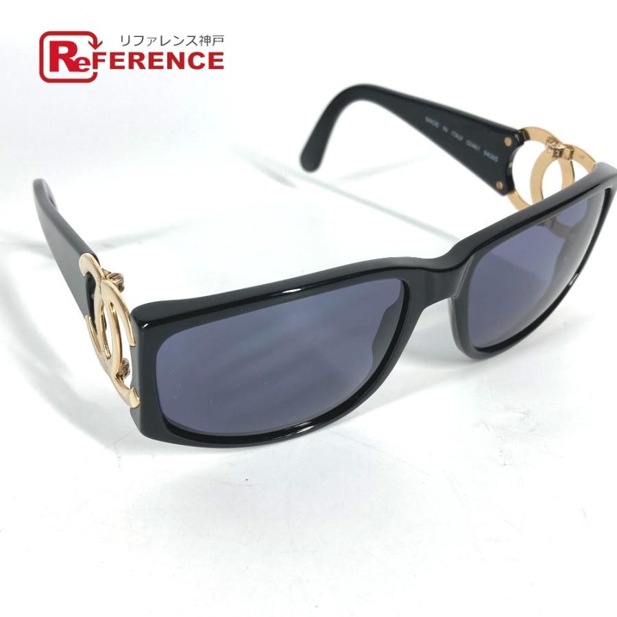 CHANEL シャネル 02461 ココマーク CC めがね メガネ アイウェア 眼鏡 サングラス ブラック レディース【中古】 | CHANEL