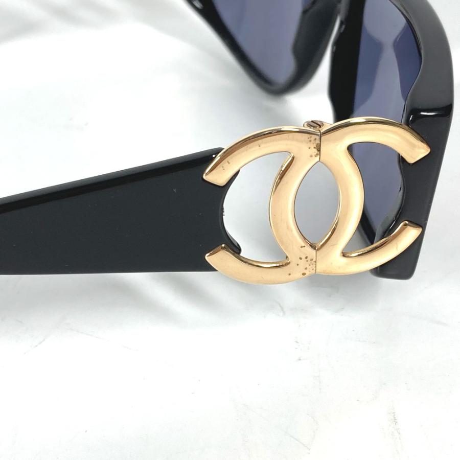 CHANEL シャネル 02461 ココマーク CC めがね メガネ アイウェア 眼鏡 サングラス ブラック レディース【中古】 | CHANEL | 02