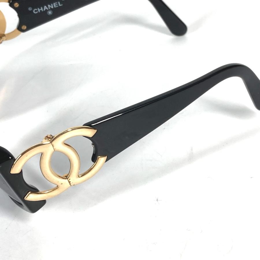 CHANEL シャネル 02461 ココマーク CC めがね メガネ アイウェア 眼鏡 サングラス ブラック レディース【中古】 | CHANEL | 06