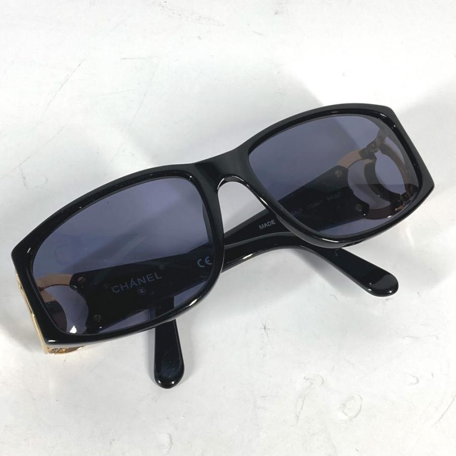 CHANEL シャネル 02461 ココマーク CC めがね メガネ アイウェア 眼鏡 サングラス ブラック レディース【中古】 | CHANEL | 07