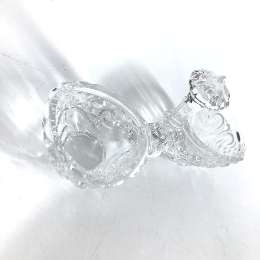 Baccarat バカラ ダブル ソルトセラー ソルト＆ペッパー  調味料入れ  塩 コショウ 小物入れ ローザス  お皿 クリア ユニセックス【中古】 | バカラ | 01